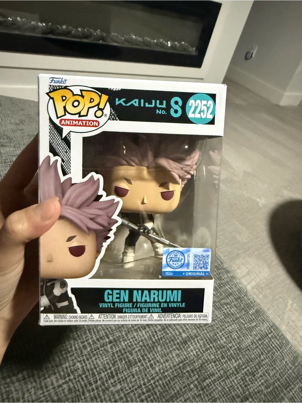 Funko Pop! Animation Kaiju No. 8 Gen Narumi Vinyl Figure #2252 Exclusive